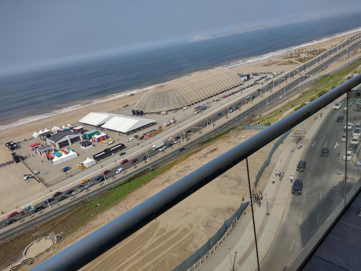 Beachfront Condo San Miguel Lima Luaran gambar